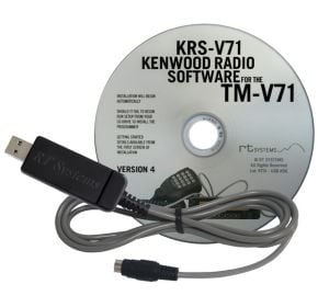 KRS-V71 Software + Kabel  TM-V71A/E