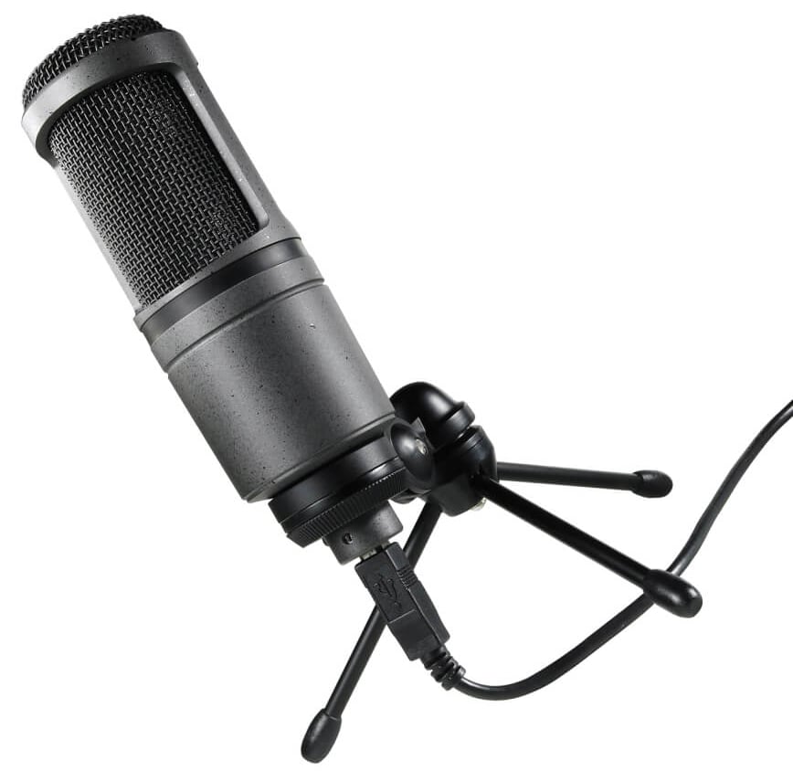 A good microphone is crucial for best audio quality