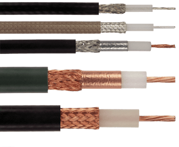WiMo offers a huge selection of coaxial cable types